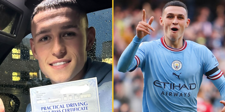 Fans stunned by Phil Foden’s unusual middle name as he passes driving test