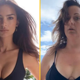 Emily Ratajkowski asks comedian to stop mimicking her photos