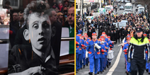 Thousands line streets in Dublin for Shane MacGowan’s funeral