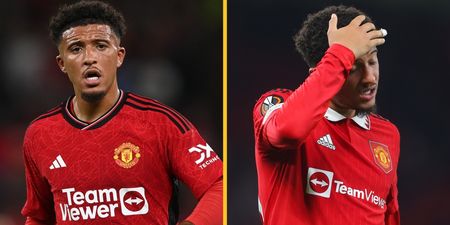 Jadon Sancho is the last Man United forward to score at Old Trafford in the Premier League