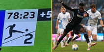Why Schalke vs Hansa’s first half ran beyond the 78th minute