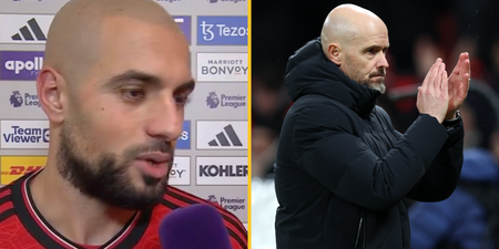 Sofyan Amrabat becomes first Man United player to address Ten Hag dressing room claims
