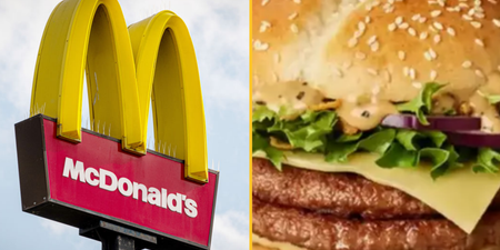 Pregnant woman shocked by note stuck to her McDonald's order