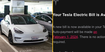 Tesla driver shares their first electric bill in 12 months and leaves people shocked by the fee