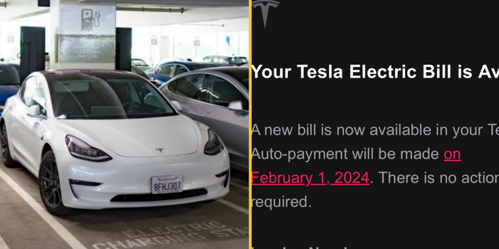 Tesla electric bill