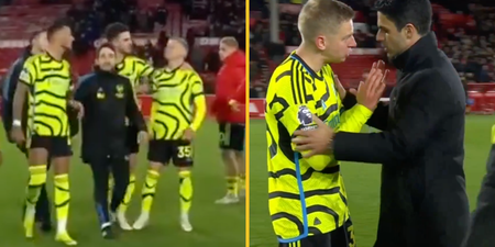Ben White and Oleksandr Zinchenko involved in furious bust-up after Forest win