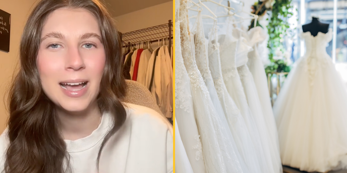 Woman sparks debate after refusing leave a tip at bridal store