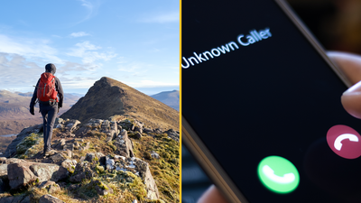 Hiker who was lost for 24 hours ignored calls from rescuers because it was an unknown number