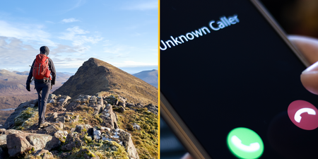 Hiker who was lost for 24 hours ignored calls from rescuers because it was an unknown number