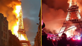 Dark truth behind viral TikTok of Eiffel Tower ‘on fire’