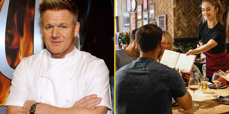 Gordon Ramsay names the part of a menu you should never order from