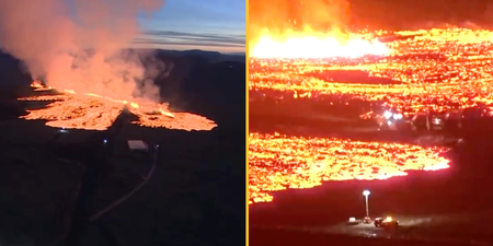 Icelandic town evacuated after huge volcanic eruption