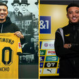 Jadon Sancho aims dig at Man United in first words since Dortmund move