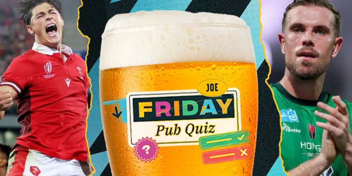 Joe friday pub quiz week 382