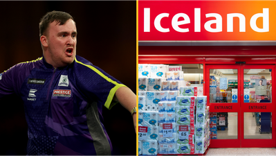 Luke Littler could become the face of Iceland’s frozen doner meat