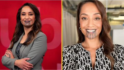 Newsreader fires back at viewer who called Maori face tattoo a ‘bad look’