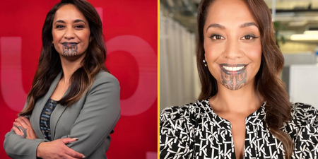 Newsreader fires back at viewer who called Maori face tattoo a ‘bad look’