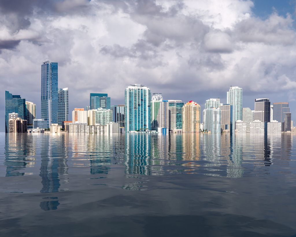 Cities underwater