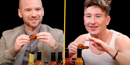 Barry Keoghan speaks about being banned from cinema as a teen on Hot Ones