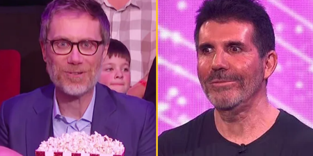 Viewers stunned as Stephen Merchant makes brutal dig at Simon Cowell’s appearance