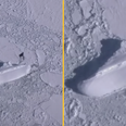 ‘400ft long ice ship’ discovered in Antarctica