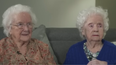 'Britain's oldest twins' aged 104 say secret to long life is a daily brandy