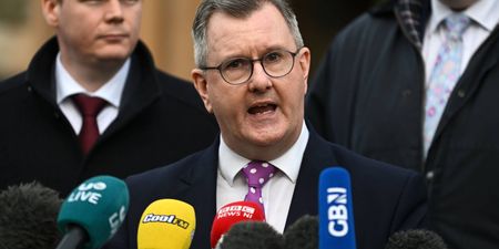 DUP's Jeffrey Donaldson charged with historical sexual offences