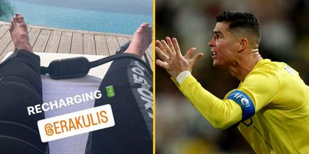 People are losing their minds over Cristiano Ronaldo’s feet