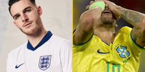 England fans are all saying the same thing as Brazil’s starting lineup released hours ahead of kickoff