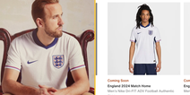 ‘Criminal’ price of England 2024 shirt leaves fans outraged