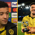 Fans are all saying the same thing after Jadon Sancho’s stunning Champions League display