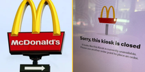 McDonald’s customers unable to order after worldwide ‘system failure’