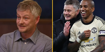 Solskjaer on Ashley Young comment he overheard after first meeting with United squad