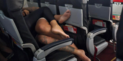 Plane passengers baffled by couple sitting incredibly close to each other
