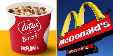 Biscoff McFlurry returns in new McDonald's menu update