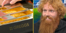 Hardest Geezer gifted Gold Greggs Box after running the length of Africa