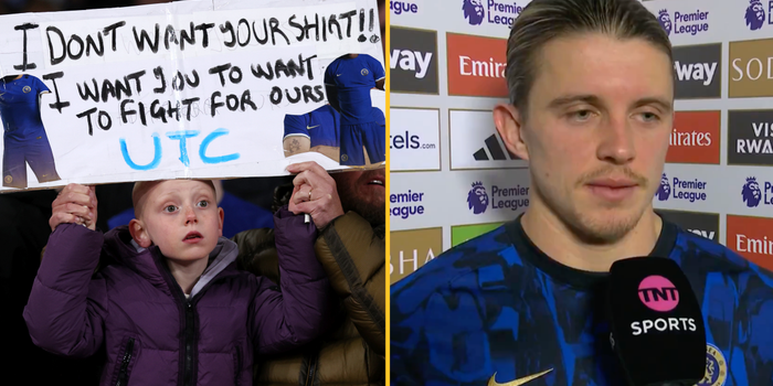 conor gallagher responds to young chelsea fan's sign