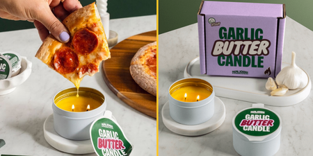 Papa Johns launches garlic butter candle that you can dip as it melts