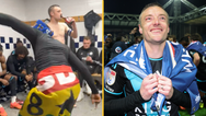 Jamie Vardy tells Leicester player he’s ‘done f**k all’ during title celebrations 
