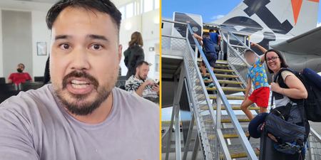 Dad's photo of plane boarding gets entire family kicked off flight