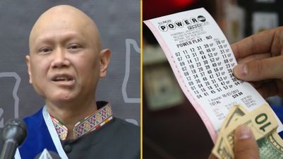 Cancer patient wins more than £1bn on lottery