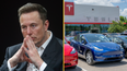 Tesla profits down by more than half amid fall in demand