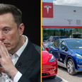 Tesla profits down by more than half amid fall in demand