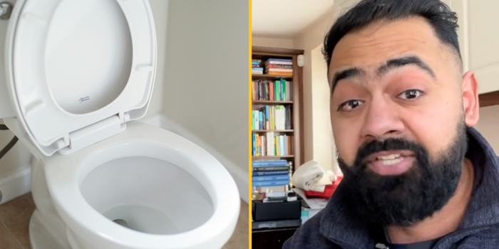 Doctor issues warning against flushing the toilet with the seat up