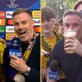 ‘Smashed’ Jamie Carragher interviews Jadon Sancho after spending match with Dortmund fans